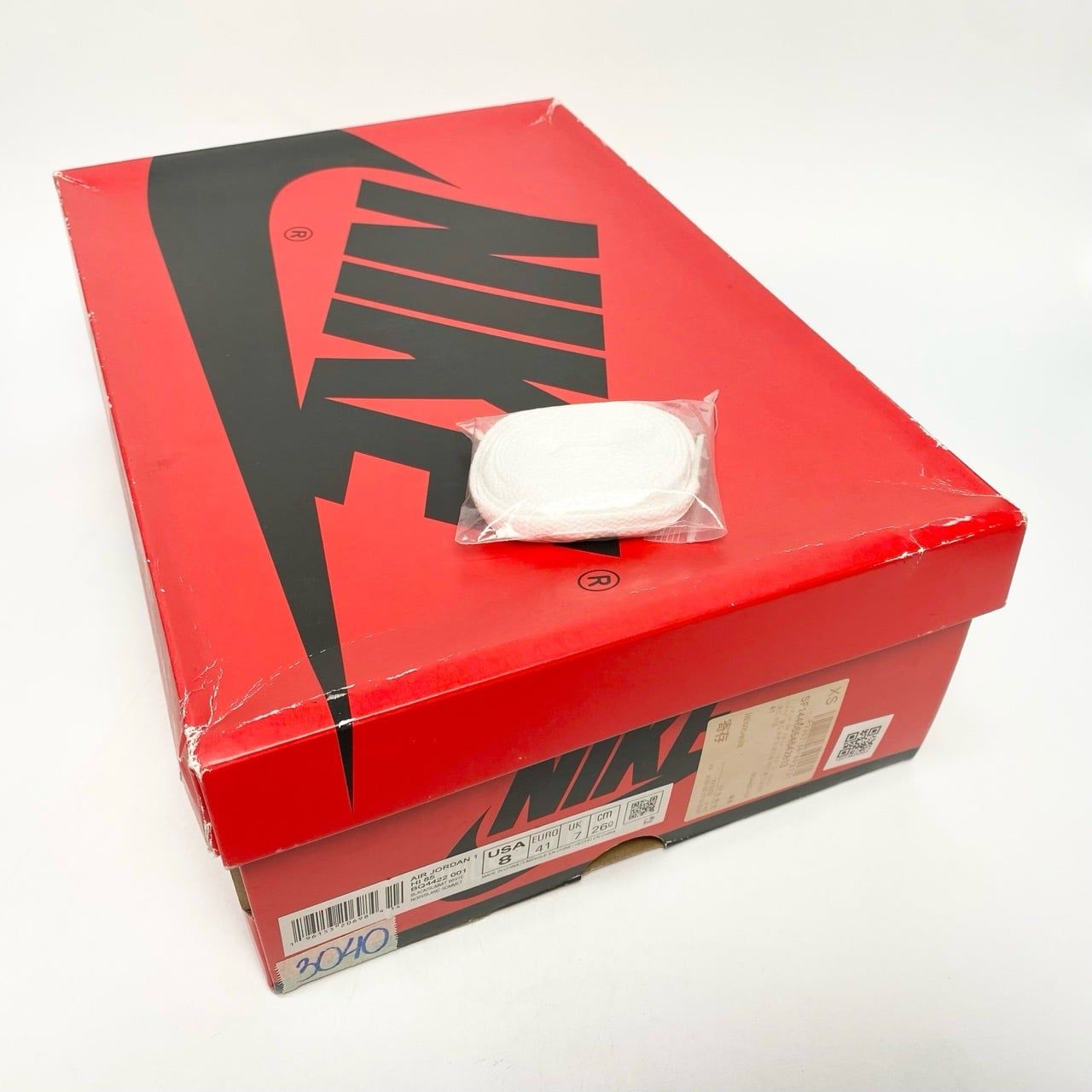  NIKE AIR JORDAN 1 HIGH 85 BLACK WHITE BQ4422-001 