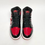  NIKE AIR JORDAN 1 RETRO HIGH OG PATENT BRED 555088-063 