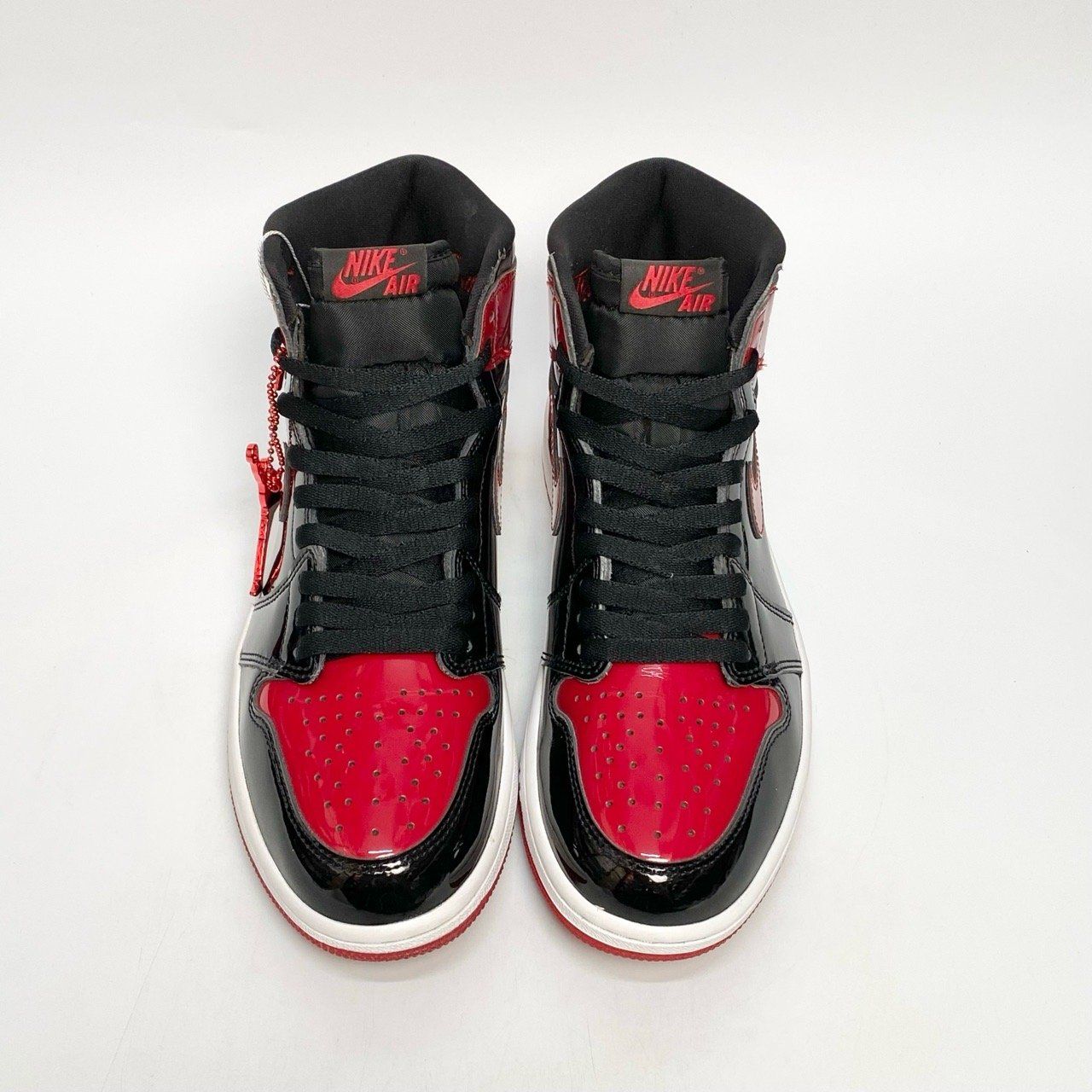  NIKE AIR JORDAN 1 RETRO HIGH OG PATENT BRED 555088-063 