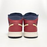  NIKE AIR JORDAN 1 MID TEAM RED IO7449-600 