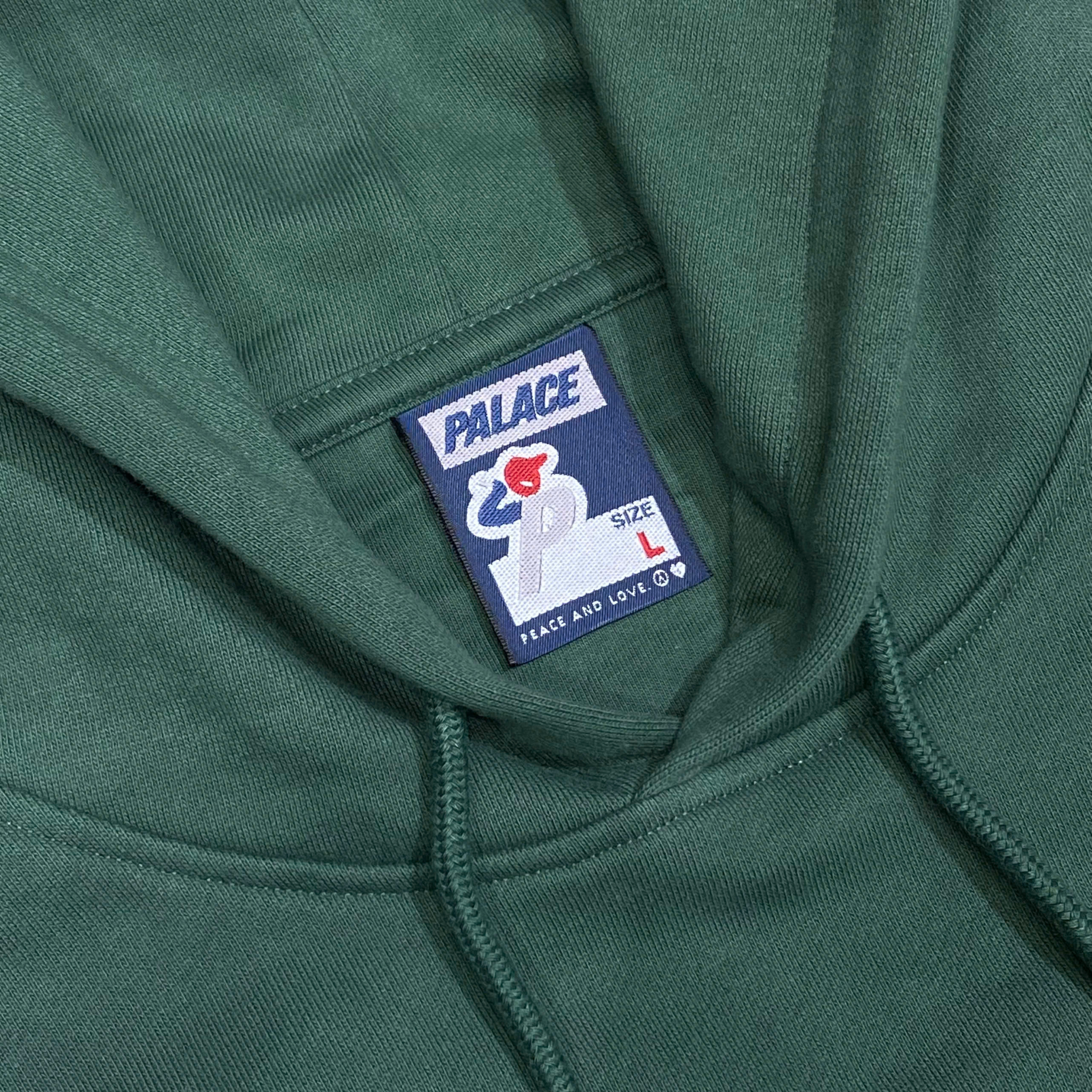  PALACE EAGLES HOOD RACEY GREEN 