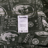  SUPREME 100 DOLLAR BILL TRUCKER JACKET GREEN 