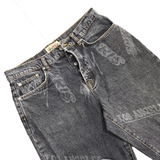  STUSSY WORLDWIDE BIG OL' JEANS BLACK 