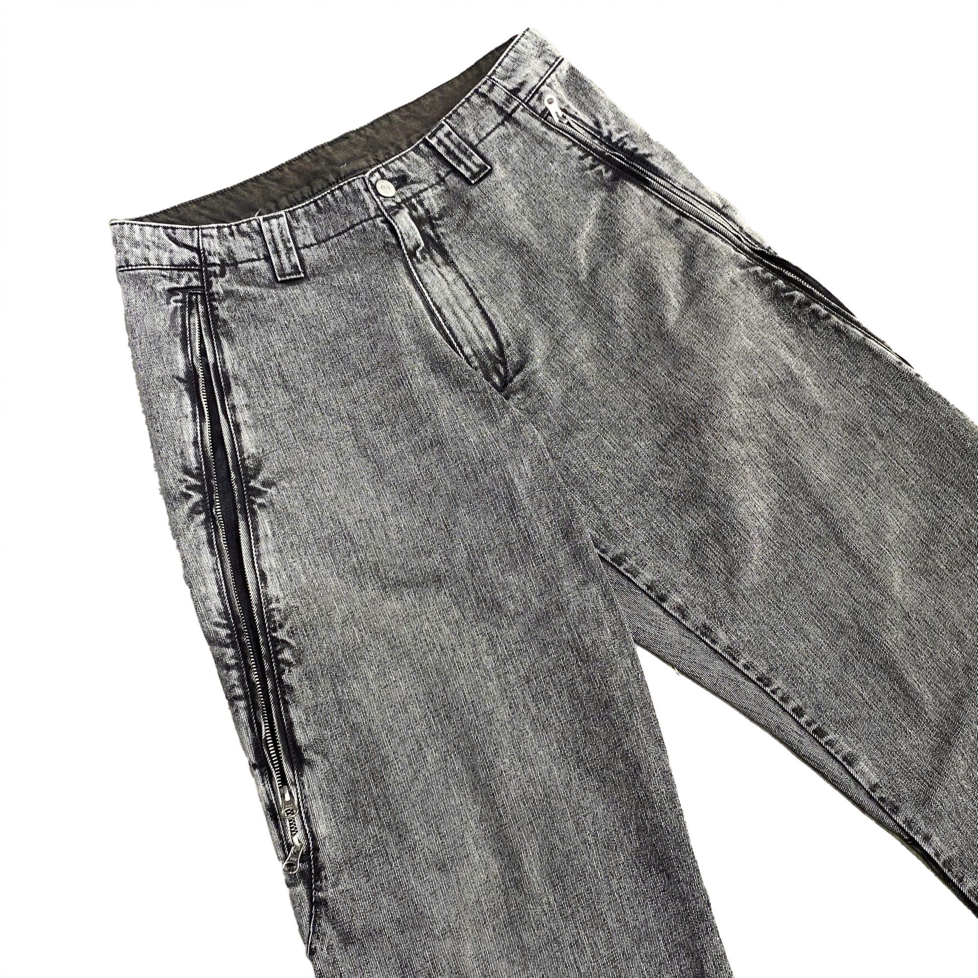  MAISON MARGIELA GRAY STRAIGHT LEG JEANS 