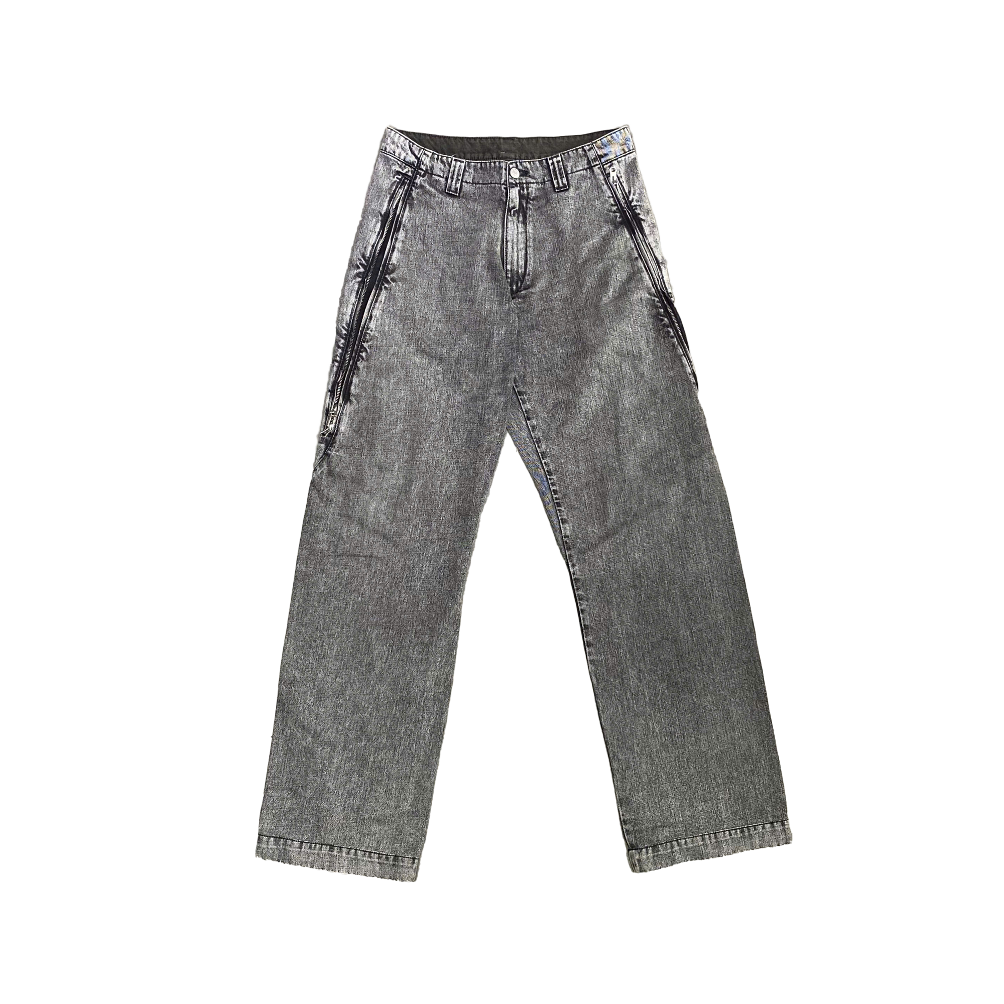  MAISON MARGIELA GRAY STRAIGHT LEG JEANS 