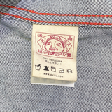  EVISU MULTI-POCKET RELAX FIT BLUE 2EAHTM3DJ7004RXCX 