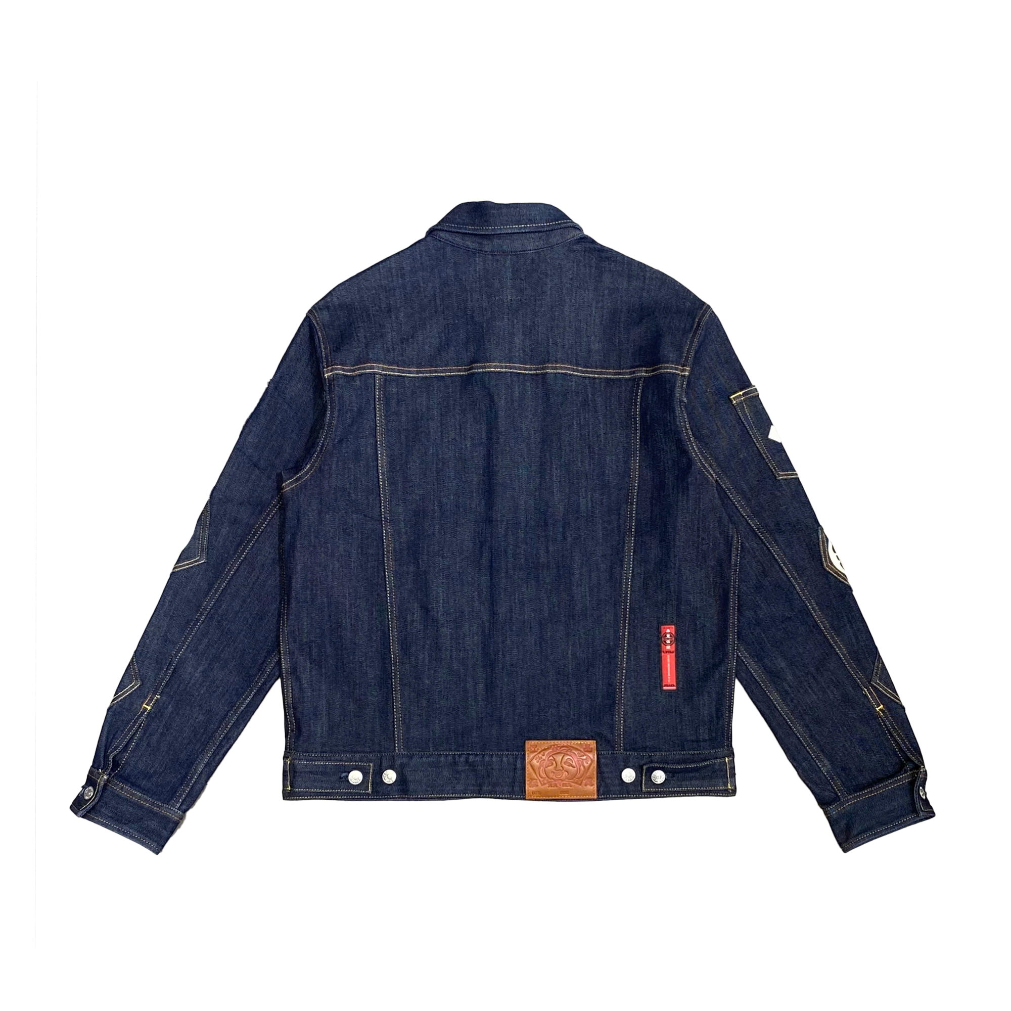  EVISU MULTI-POCKET RELAX FIT BLUE 2EAHTM3DJ7004RXCX 