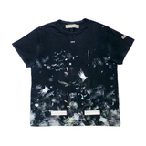  OFF-WHITE SSENSE EXCLUSIVE BLACK GALAXY BRUSH T-SHIRT 