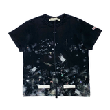  OFF-WHITE SSENSE EXCLUSIVE BLACK GALAXY BRUSH T-SHIRT 
