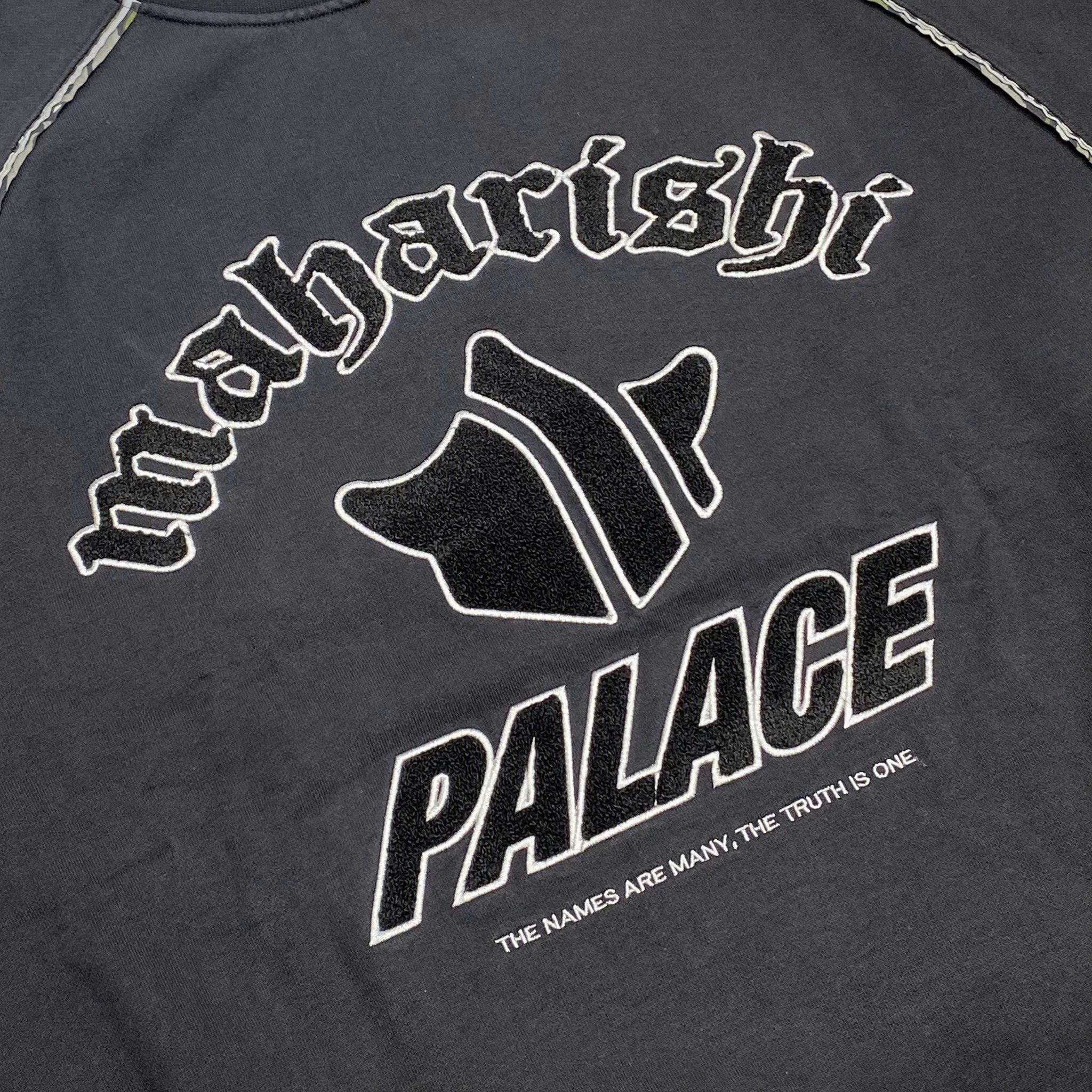 PALACE x MAHARISHI TEMPLE CREW SWEATER 