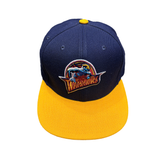  MITCHELL & NESS NBA GOLDEN STATE WARRIORS HWC THROWBACK THUNDER SNAPBACK HAT 