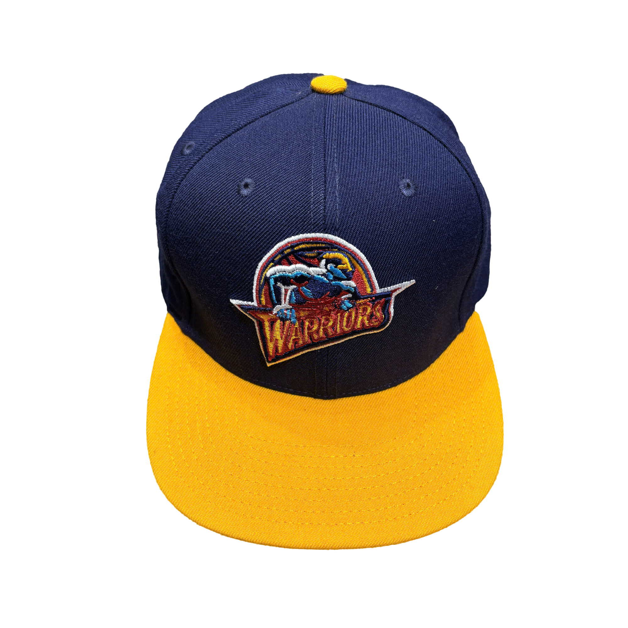  MITCHELL & NESS NBA GOLDEN STATE WARRIORS HWC THROWBACK THUNDER SNAPBACK HAT 
