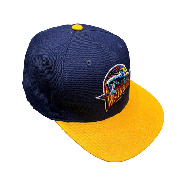  MITCHELL & NESS NBA GOLDEN STATE WARRIORS HWC THROWBACK THUNDER SNAPBACK HAT 