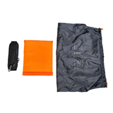  VAULV DUFFLE 015 BLACK ORANGE 