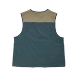  ADIDAS ORIGINALS TREFOIL PATCHAWORK MULT-POCKET ZIP VEST 