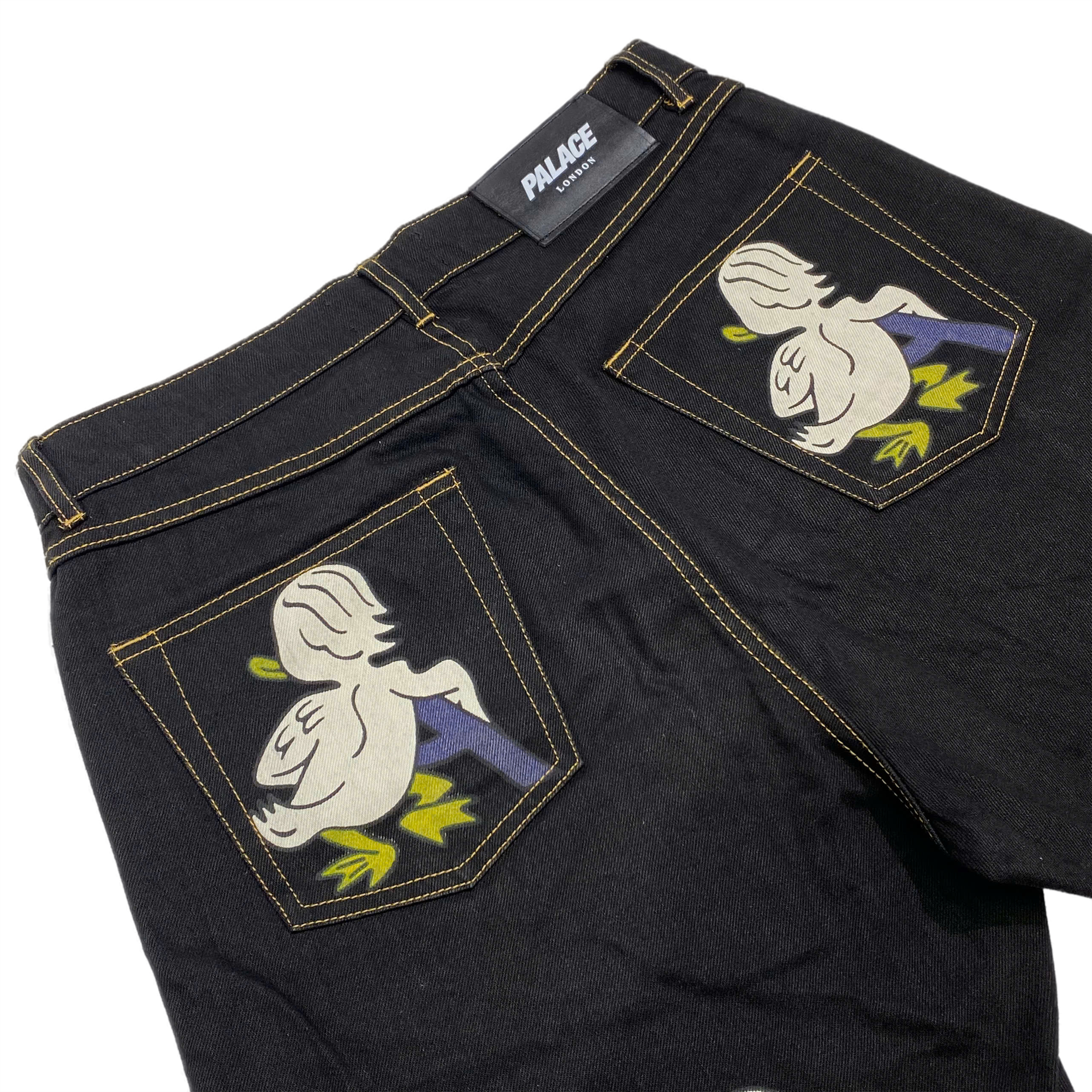  PALACE DUCKS BAGGIES JEAN BLACK 