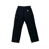  CARHARTT WIP DOUBLE KNEE BLACK B01 