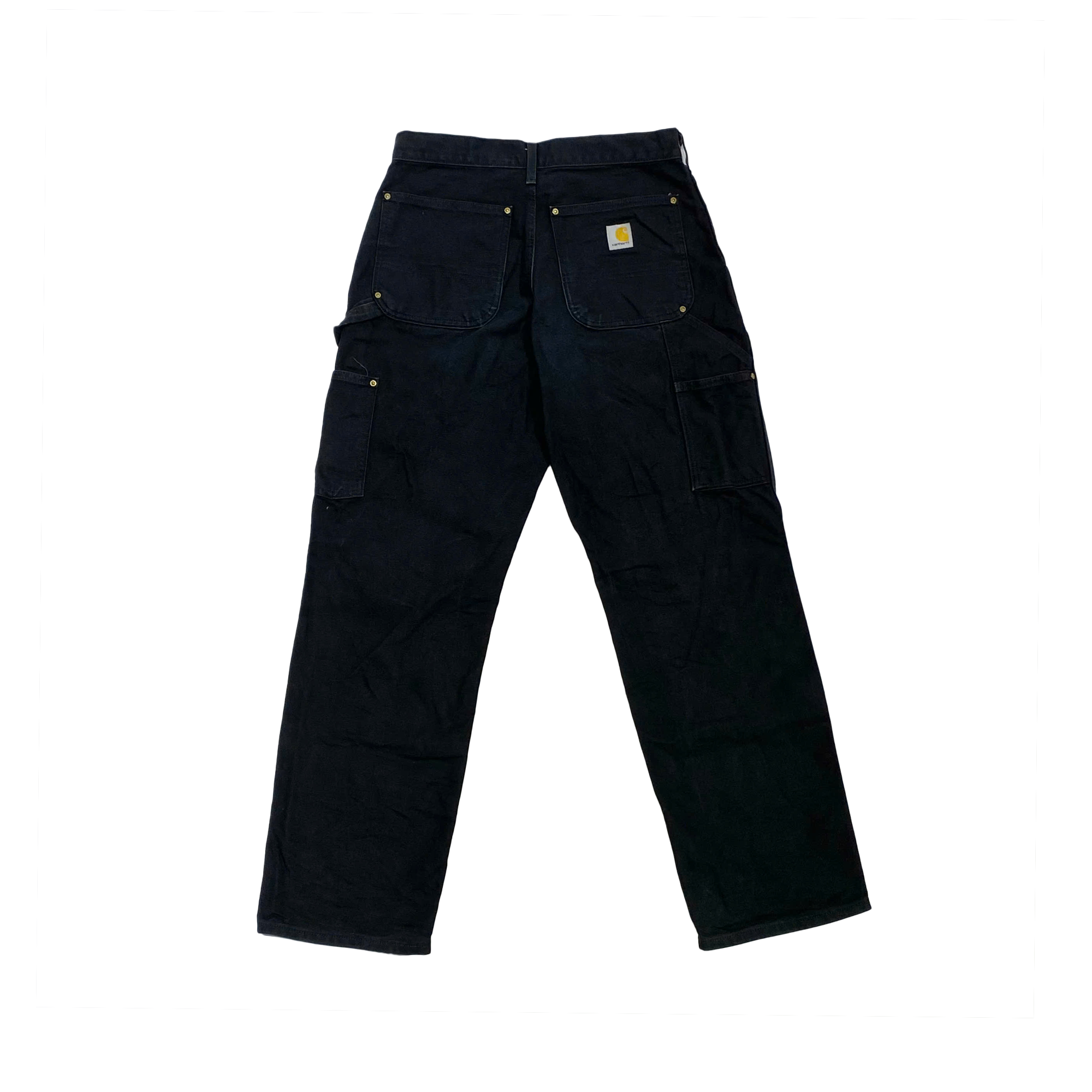  CARHARTT WIP DOUBLE KNEE BLACK B01 