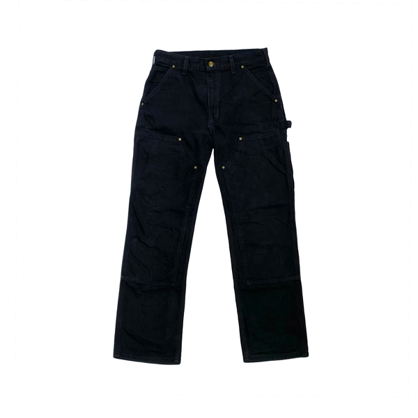  CARHARTT WIP DOUBLE KNEE BLACK B01 