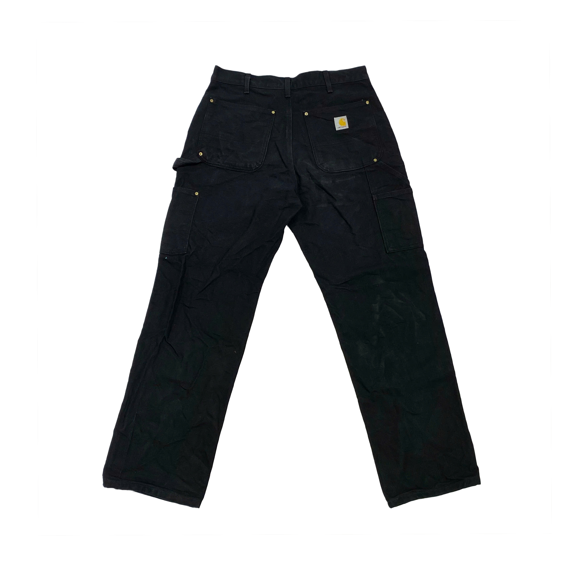  CARHARTT WIP DOUBLE KNEE BLACK B01 