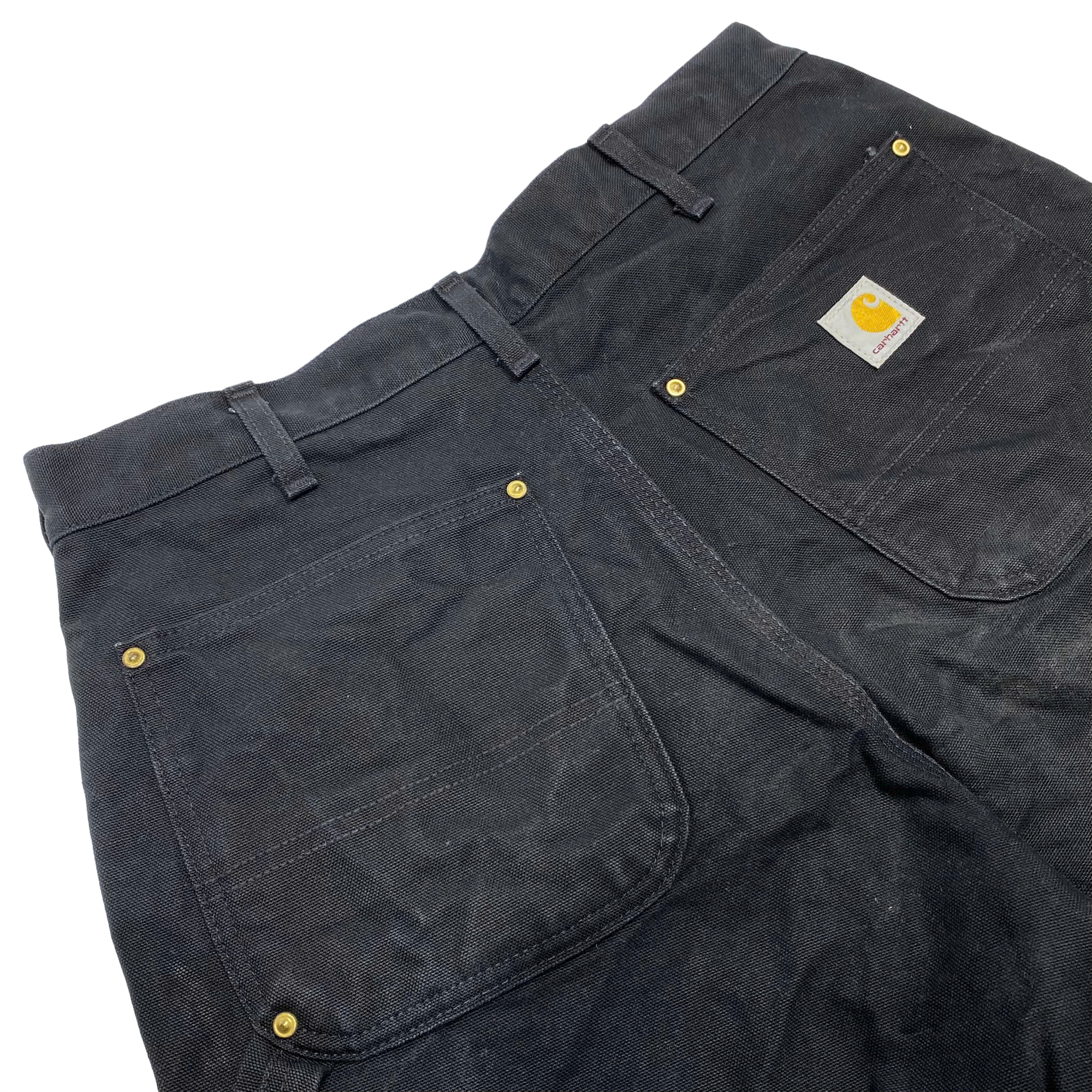  CARHARTT WIP DOUBLE KNEE BLACK B01 