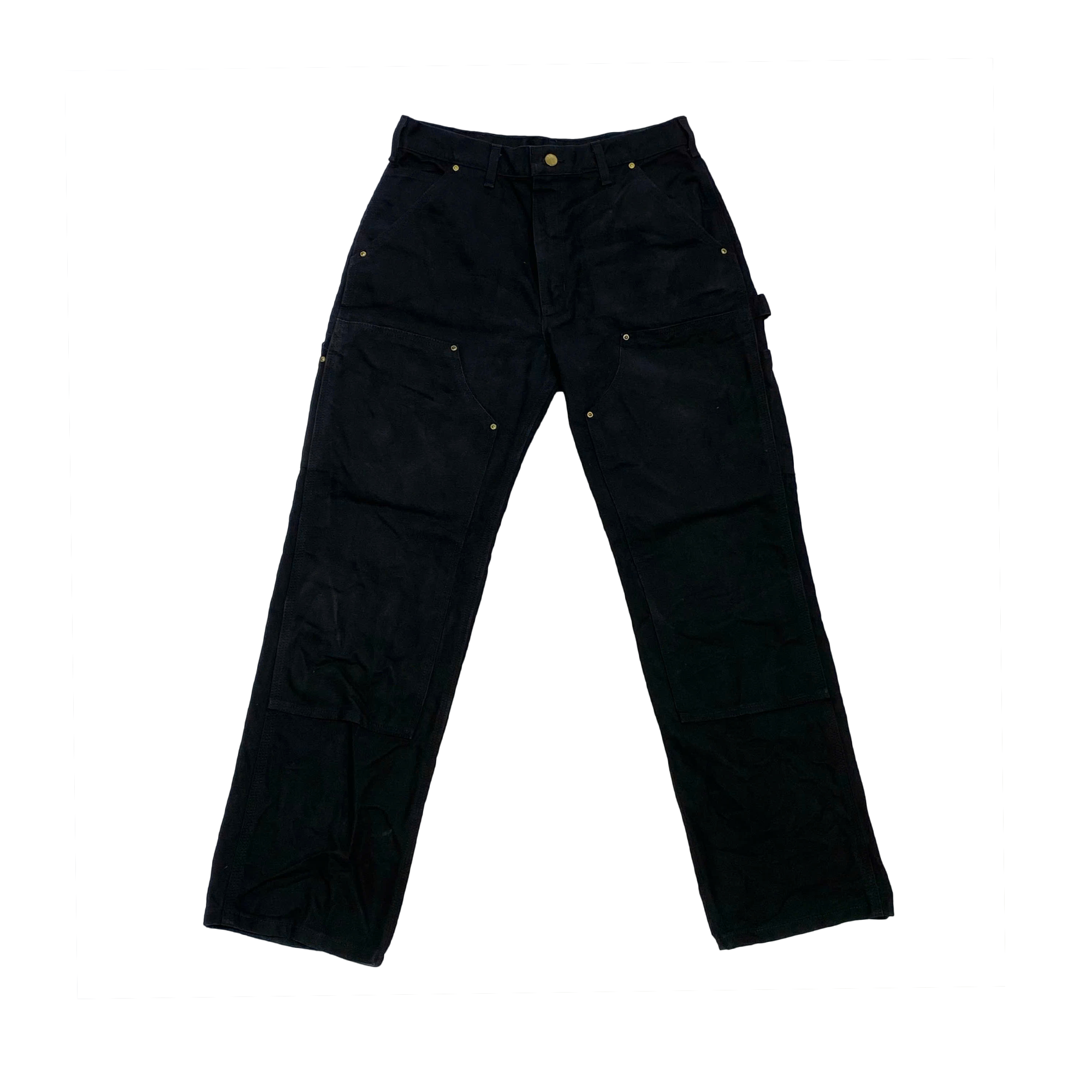  CARHARTT WIP DOUBLE KNEE BLACK B01 