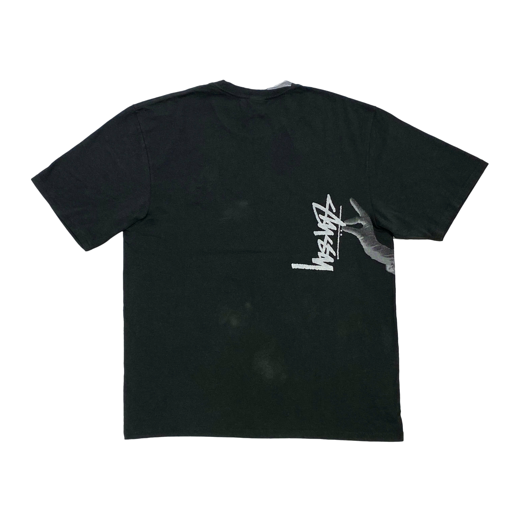  STUSSY PARIS TEE FADED BLACK 