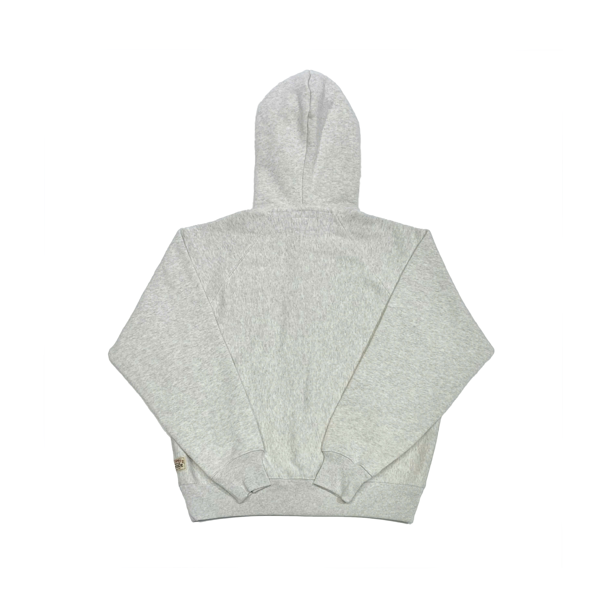  STUSSY HOODIE ZIP GREY 