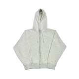  STUSSY HOODIE ZIP GREY 