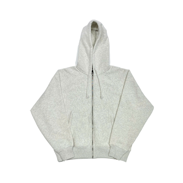  STUSSY HOODIE ZIP GREY 