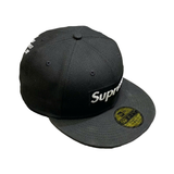  SUPREME CHAMPIONS BOX LOGO NEW ERA CAP BLACK (SS21) 
