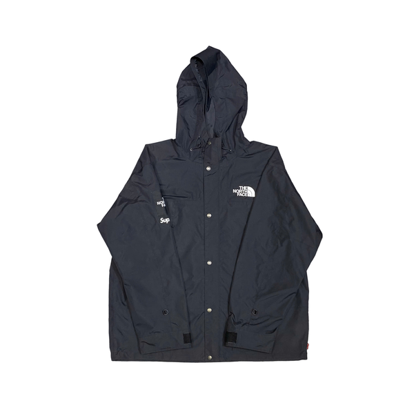  THE NORTH FACE SUPREME BLACK SKULL PRINT MOUNTAIN PARKA JACKET 