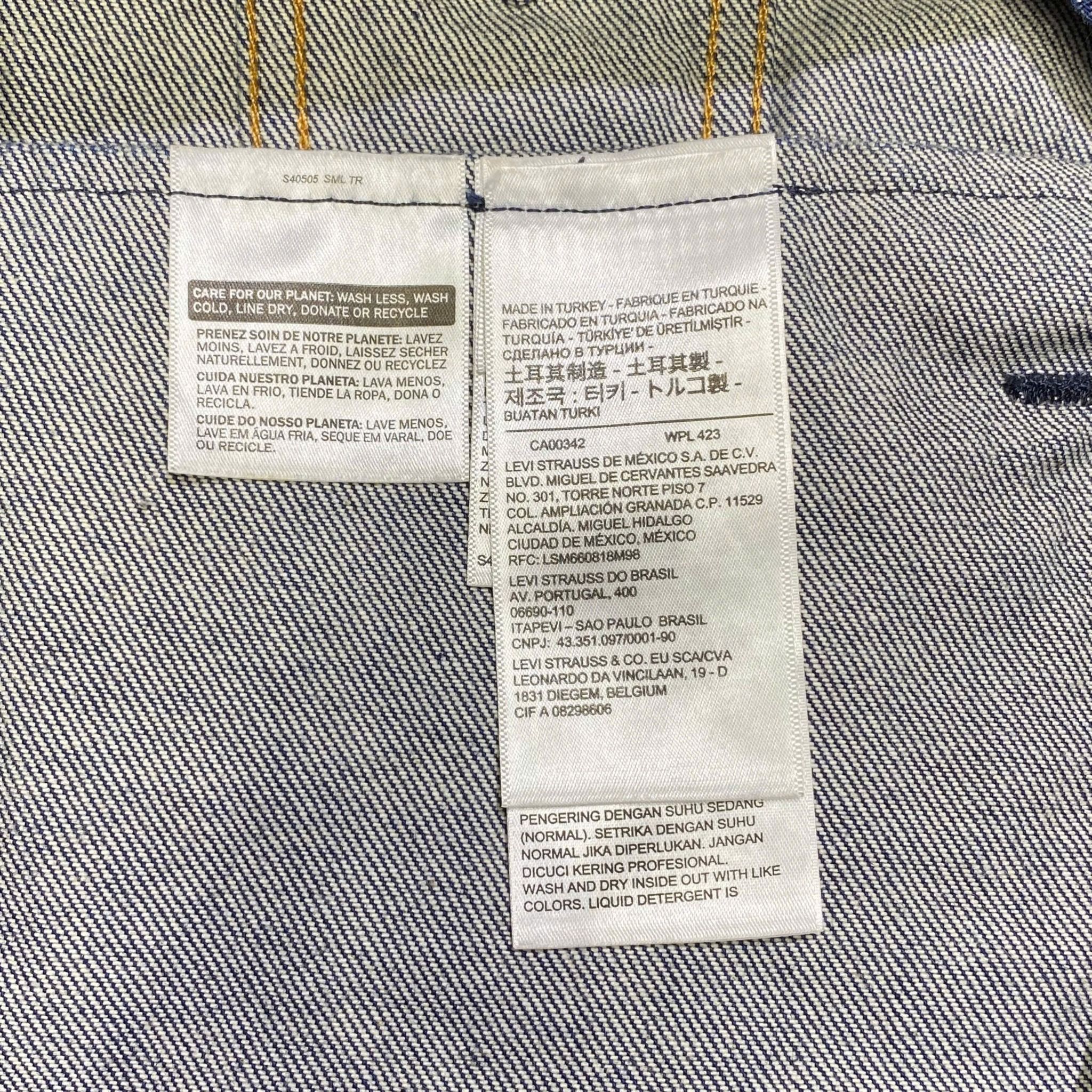  BAPE X LEVI DENIM JACKET 