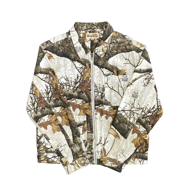  STUSSY REALTREE ZIP WORK JACKET 