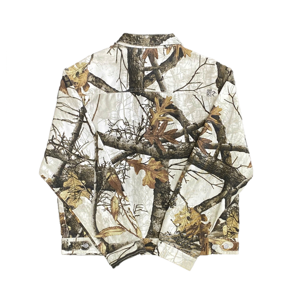  STUSSY REALTREE ZIP WORK JACKET 
