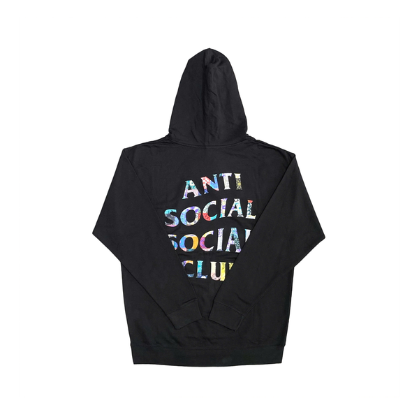  ANTI SOCIAL SOCIAL CLUB PULLOVER HOODIE PAISLEY PRINT 