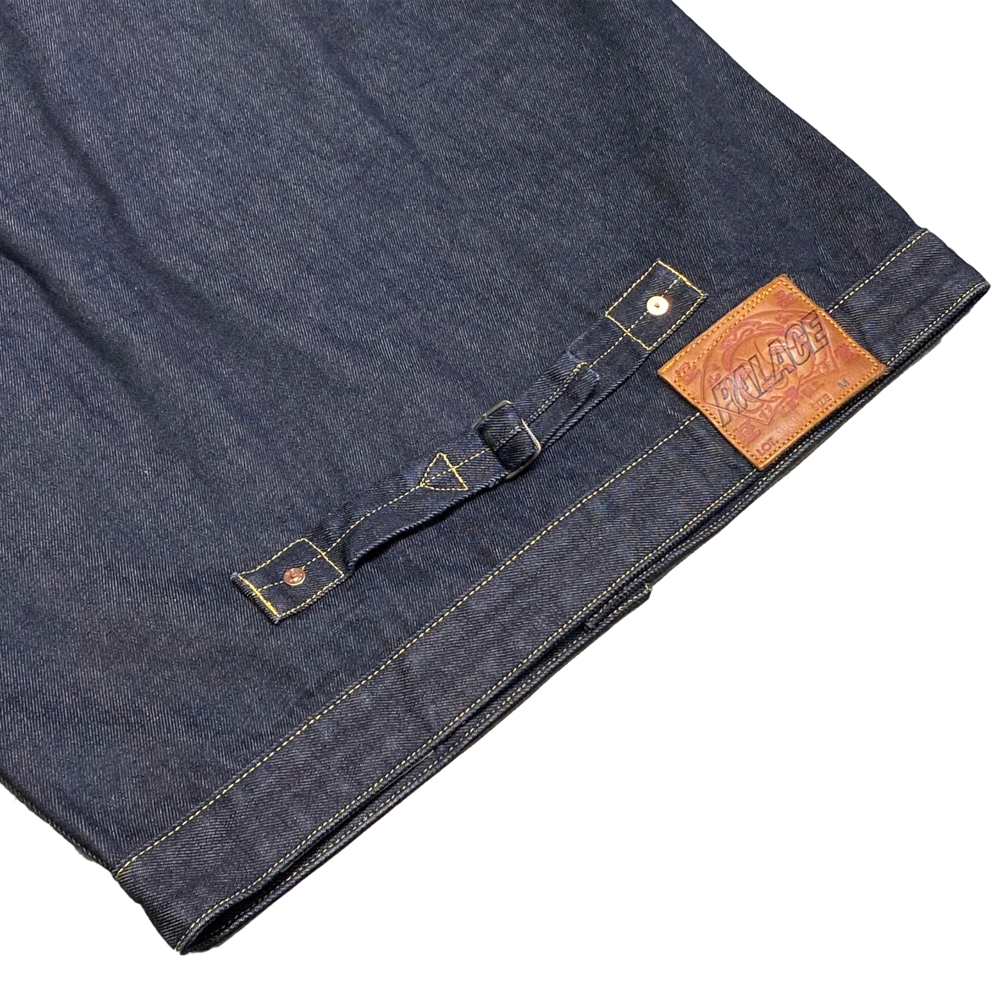  PALACE X EVISU DICE DENIM JACKET 