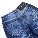  THUG CLUB ADD TO WISHLIST WARRIOR DENIM LASER PANTS 