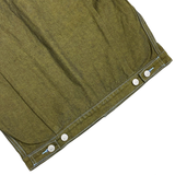  STUSSY X LEVI'S CRISPY RINSE TRUCKER JACKET GREEN 