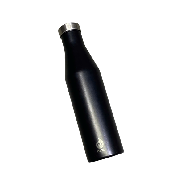  STUSSY X MIZU MATTE WATER BOTTLE BLACK 