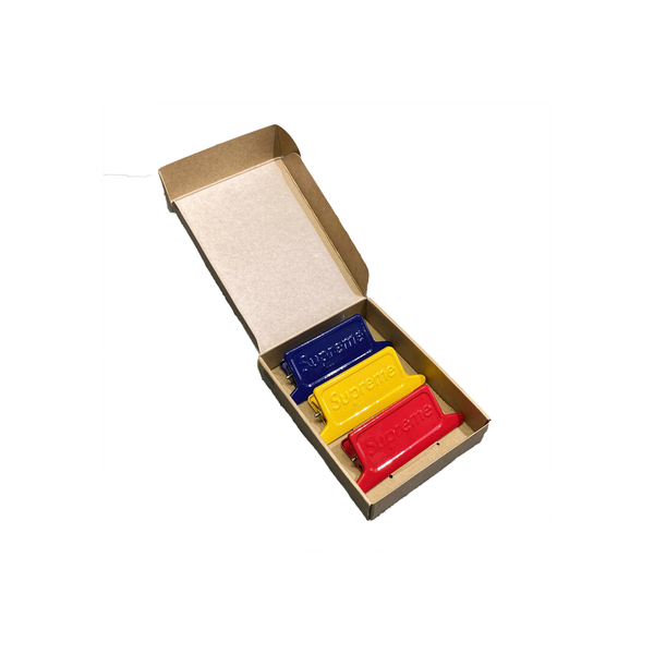  SUPREME DULTON SMALL CLIPS SET OF 3 MULTICOLOR 