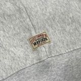  STUSSY HOODIE ZIP GREY 