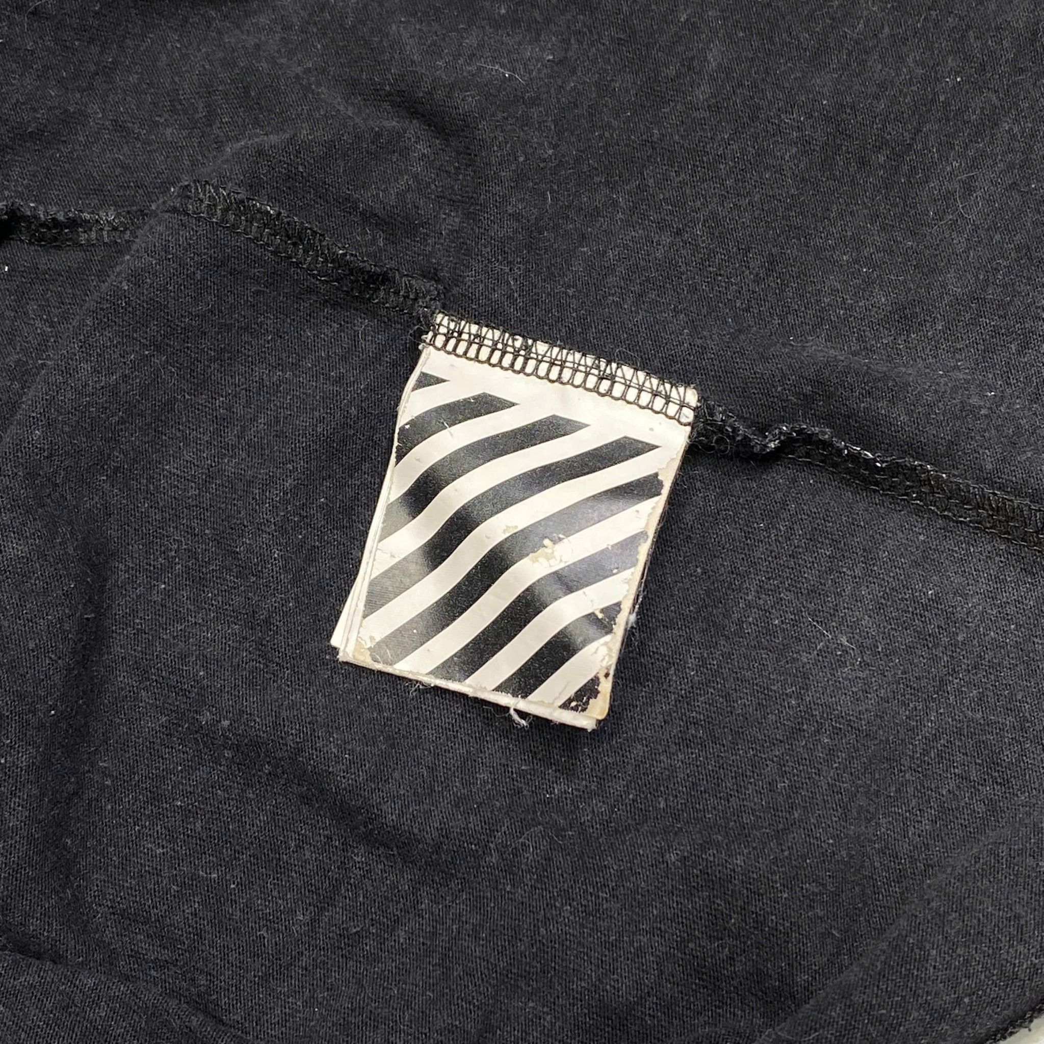  OFF-WHITE SSENSE EXCLUSIVE BLACK GALAXY BRUSH T-SHIRT 