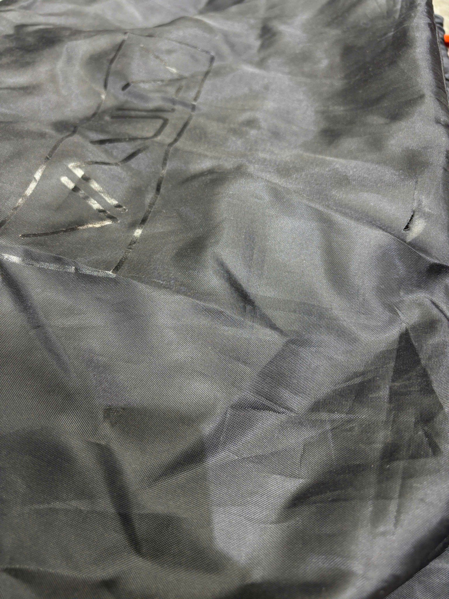  VAULV DUFFLE 015 BLACK ORANGE 