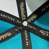  DETROIT PISTONS HAT CAP SNAP BLUE MITCHELL & NESS NBA BASKETBALL 