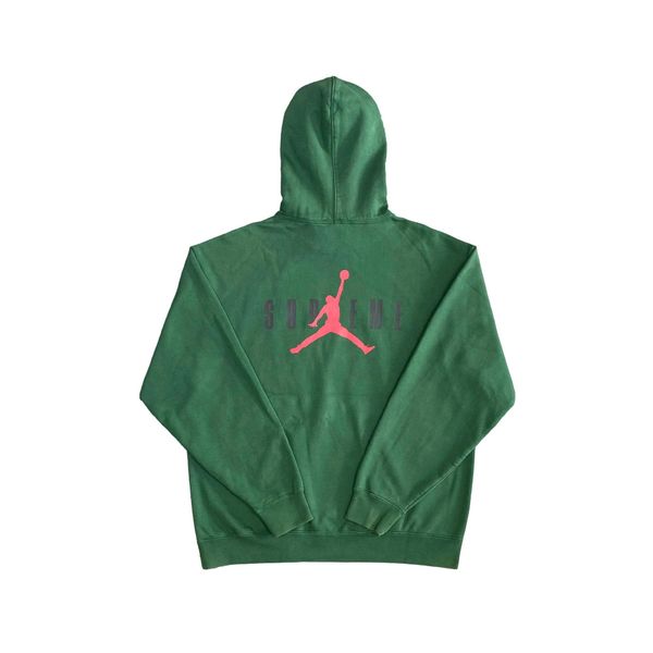  SUPREME JORDAN HOODED SWEATSHIRT GREEN 
