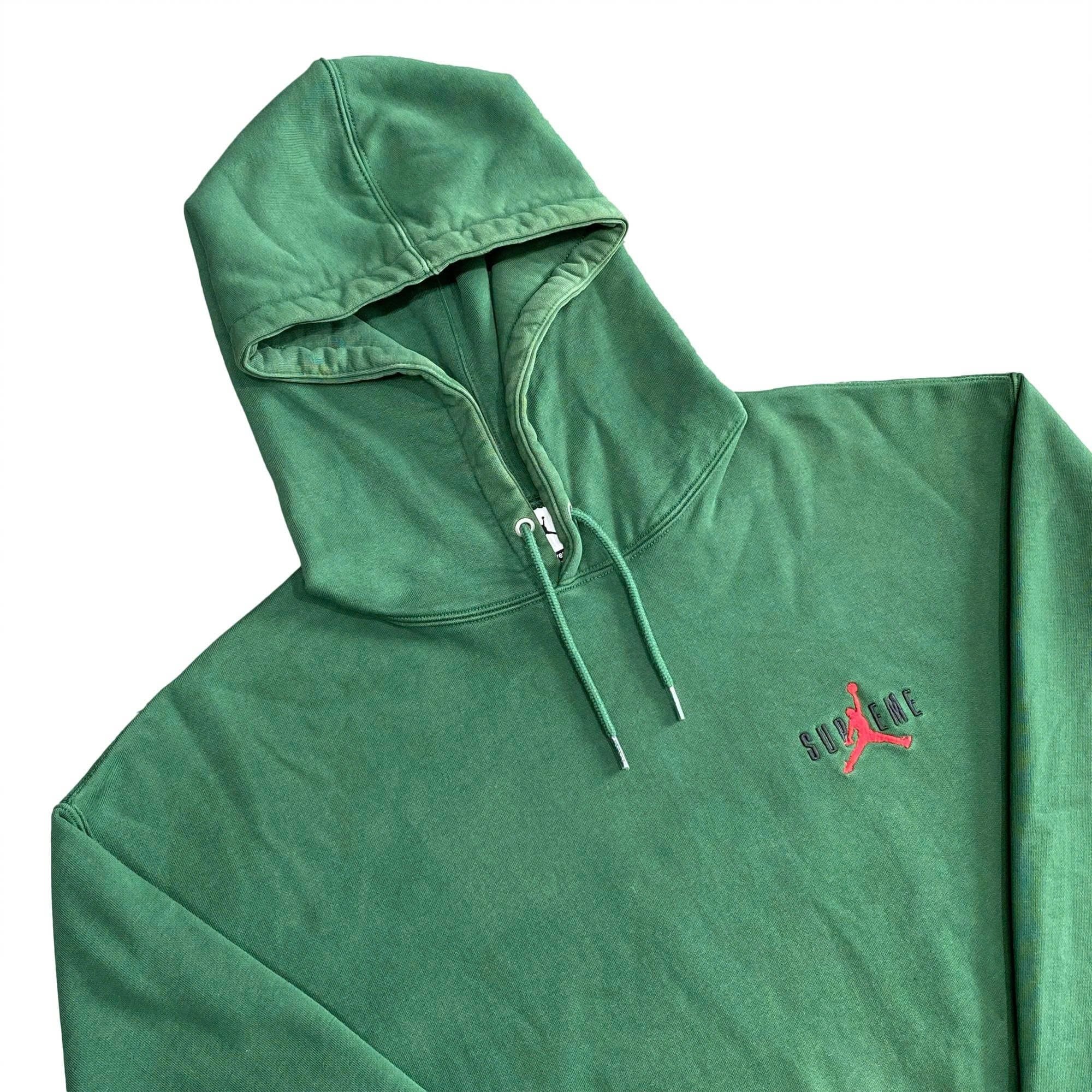  SUPREME JORDAN HOODED SWEATSHIRT GREEN 