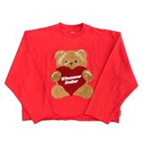  WHENEVER BEAR LONG SLEEVES T-SHIRT RED 