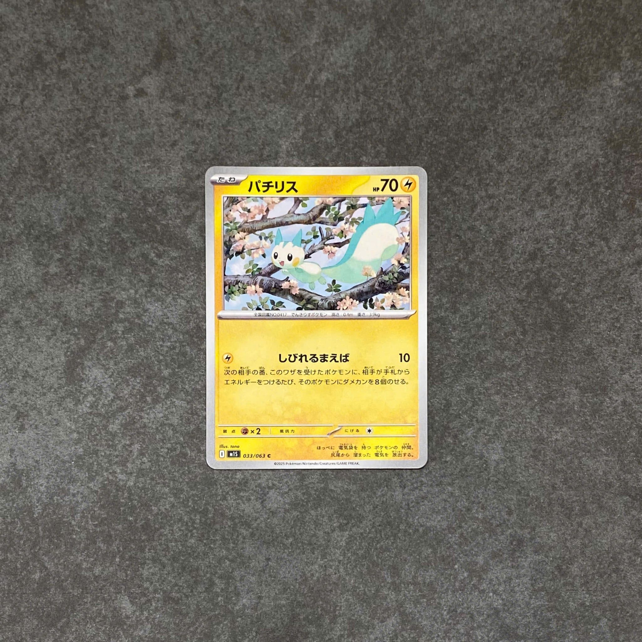  PACHIRISU HOLO 247/742 MC START DECK 100 BATTLE COLLECTION POKEMON 