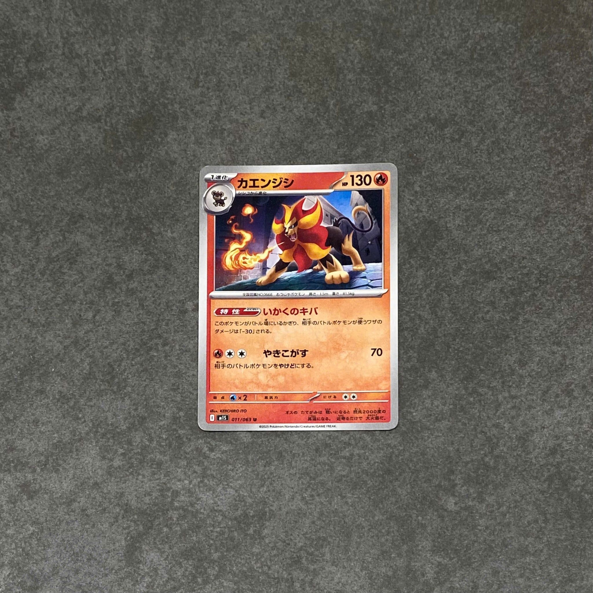  PYROAR U 011/063 MEGA SYMPHONIA M1S POKEMON 